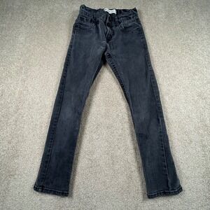Levis 511 Slim Jeans Faded Black Denim 10 REG W25 x L25 5-Pocket Pants